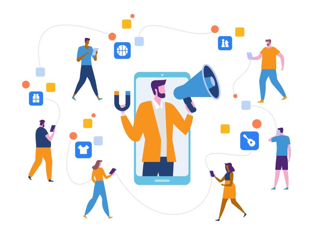 influencer marketing. potential product buyers